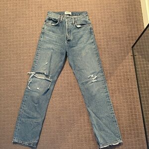 Agolde 90’s Pinch Waist High-Rise Women's Jeans